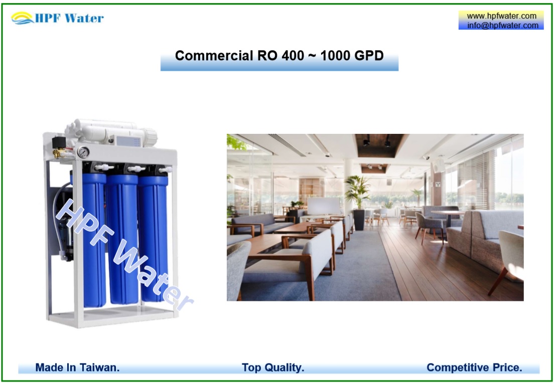 Commercial RO water purifier for  restaurant, office and public place